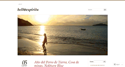 Desktop Screenshot of bellaespiritu.com